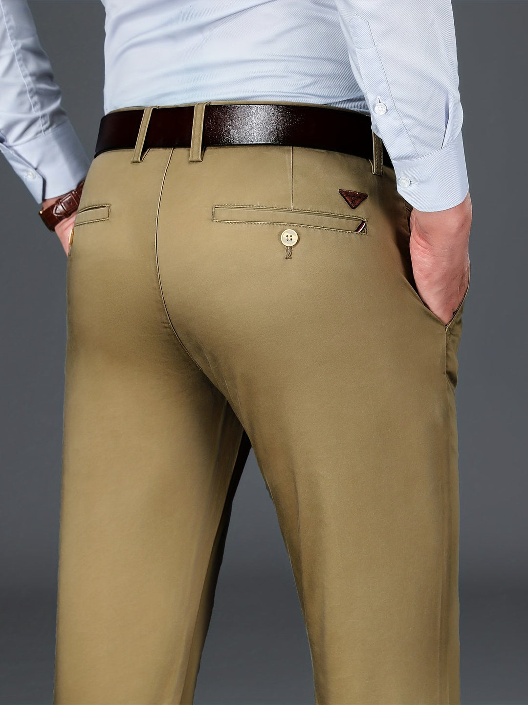 Pantalón ligeramente elástico para hombre | Formal