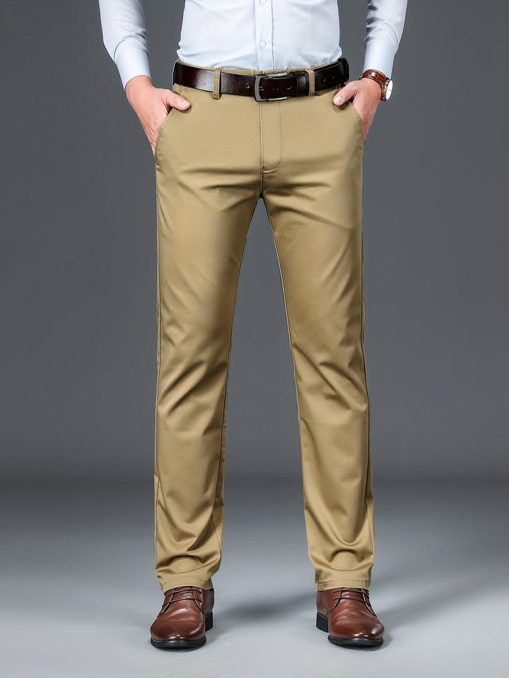 Pantalón ligeramente elástico para hombre | Formal