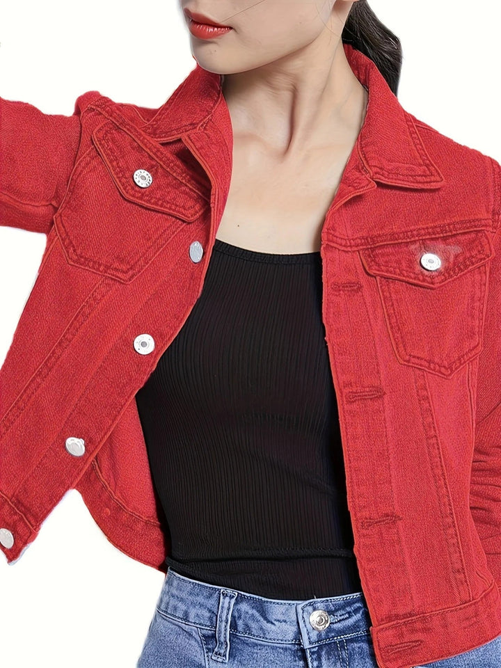 Eva | Chaqueta de verano de mezclilla a la moda