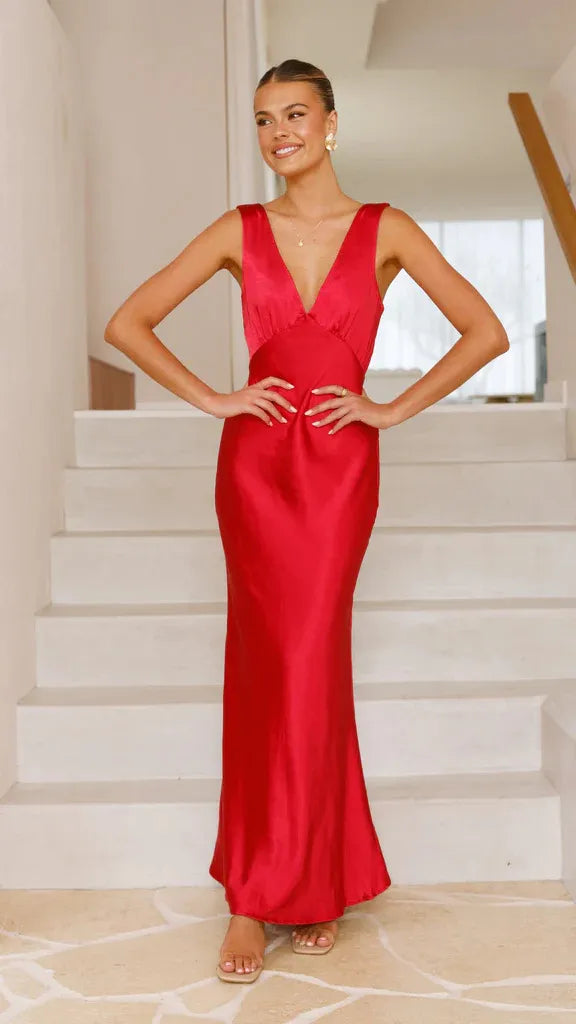 Abito da Sposa Senza Maniche per Donna