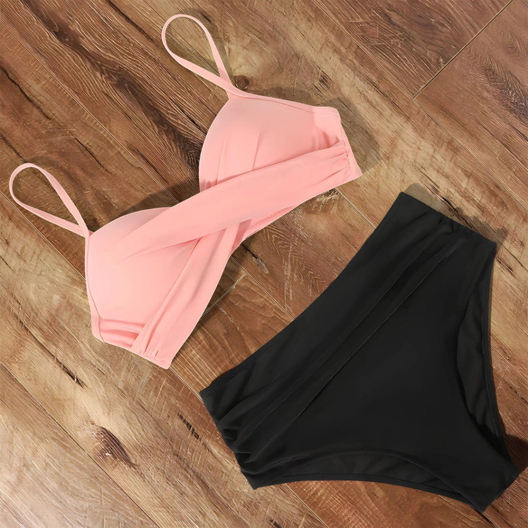 Vivienne | Elegante Bikini A Vita Alta Da Donna