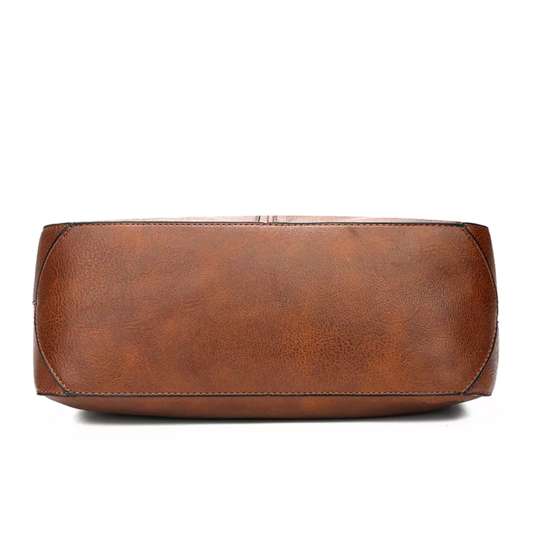 Bolsa de hombro de piel multiusos | A la moda