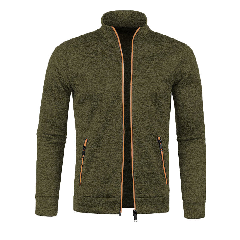 Chaqueta de forro polar para hombre | Con cremallera