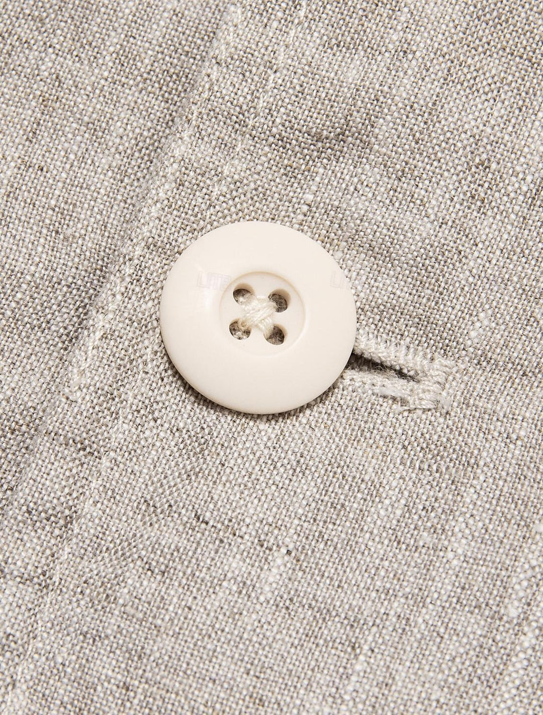 Blazer In Lino Per Uomo | Manica Lunga