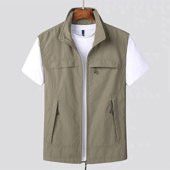 Simon | Gilet Estivo Casual Senza Maniche Da Uomo