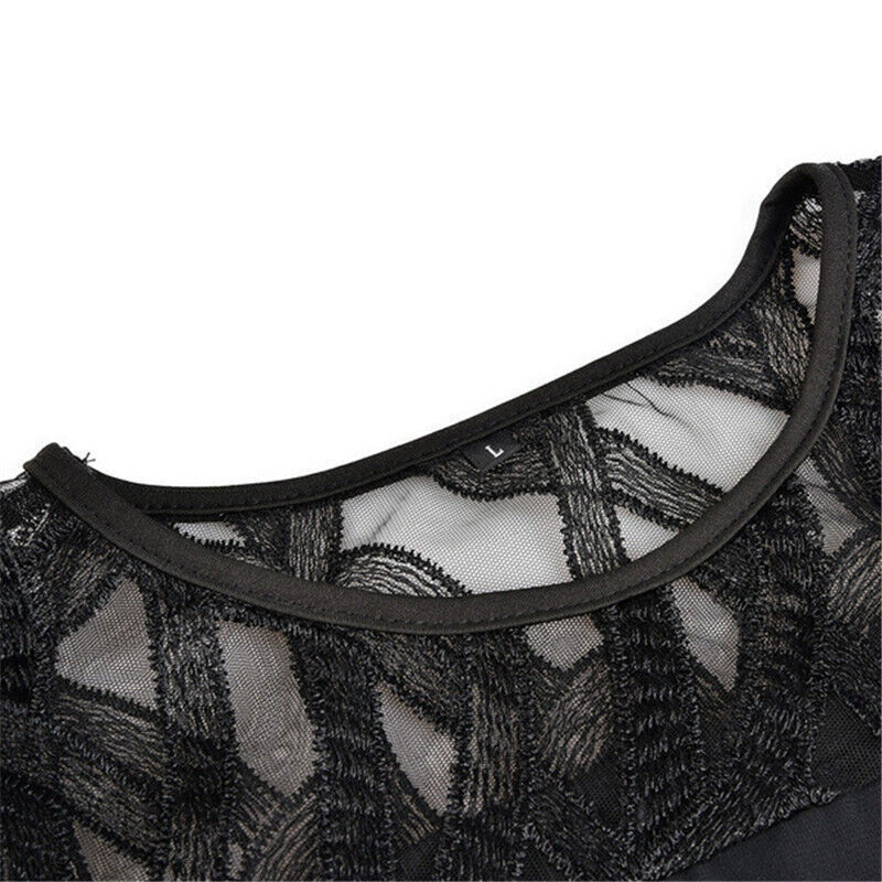 Abito Da Sera Per Donna Con Maniche Con Spacchi | Midi