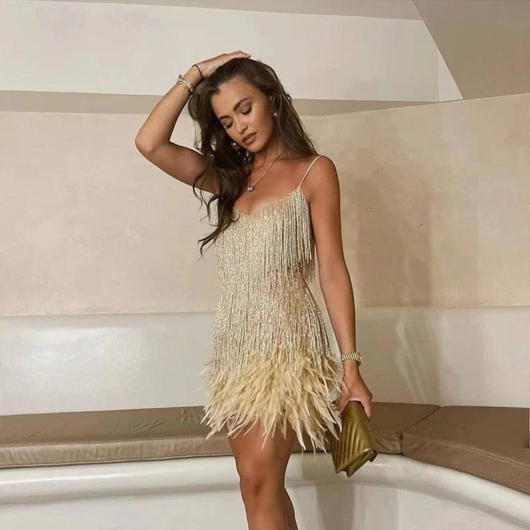 Emilia | Abito Da Cocktail Elegante Senza Maniche Per Donna