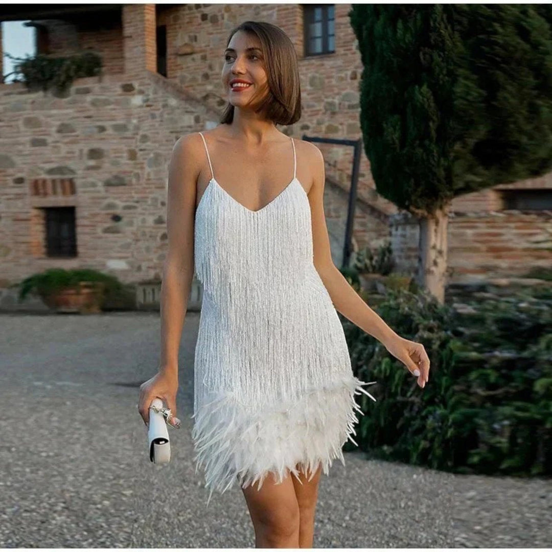 Emilia | Abito Da Cocktail Elegante Senza Maniche Per Donna