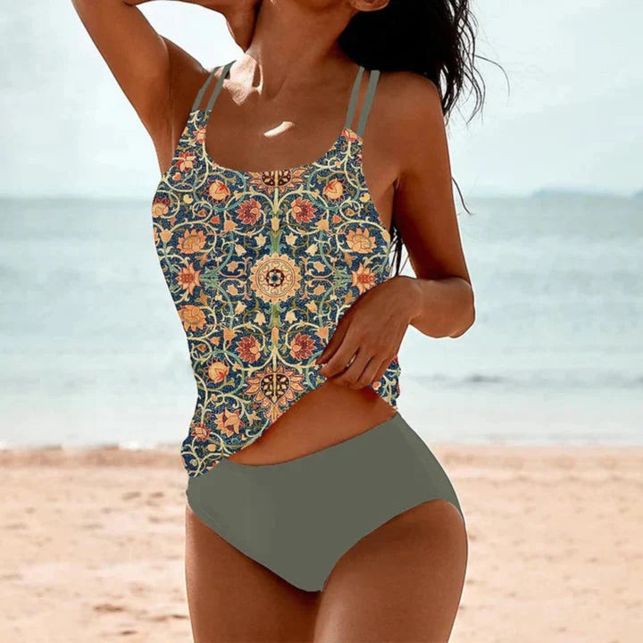 Solène | Bikini Due Pezzi Floreale Da Donna | Estate