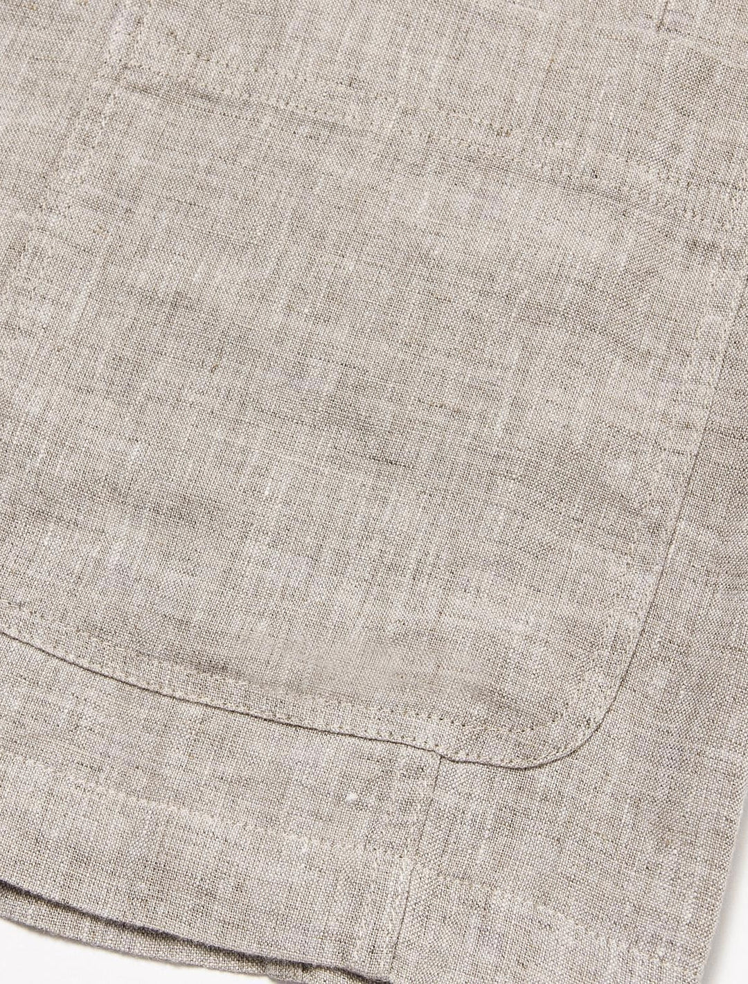 Blazer In Lino Per Uomo | Manica Lunga