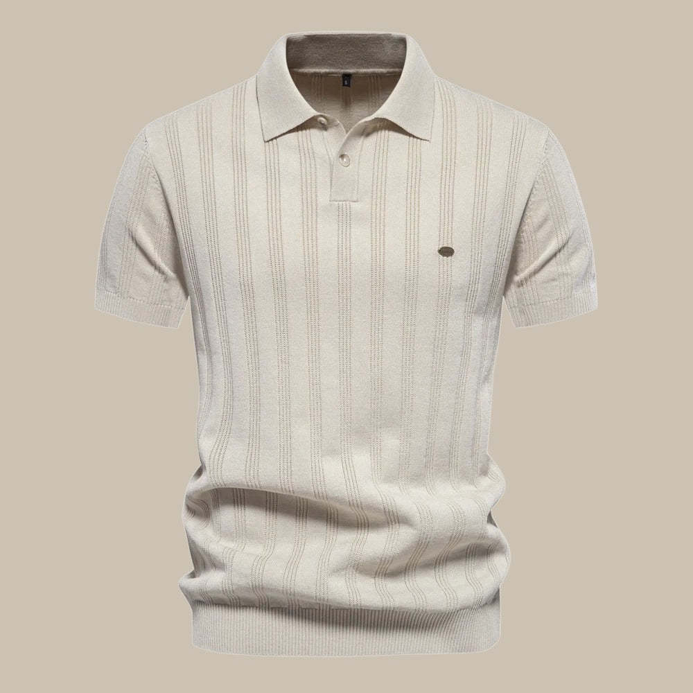 Polo ajustado para hombre