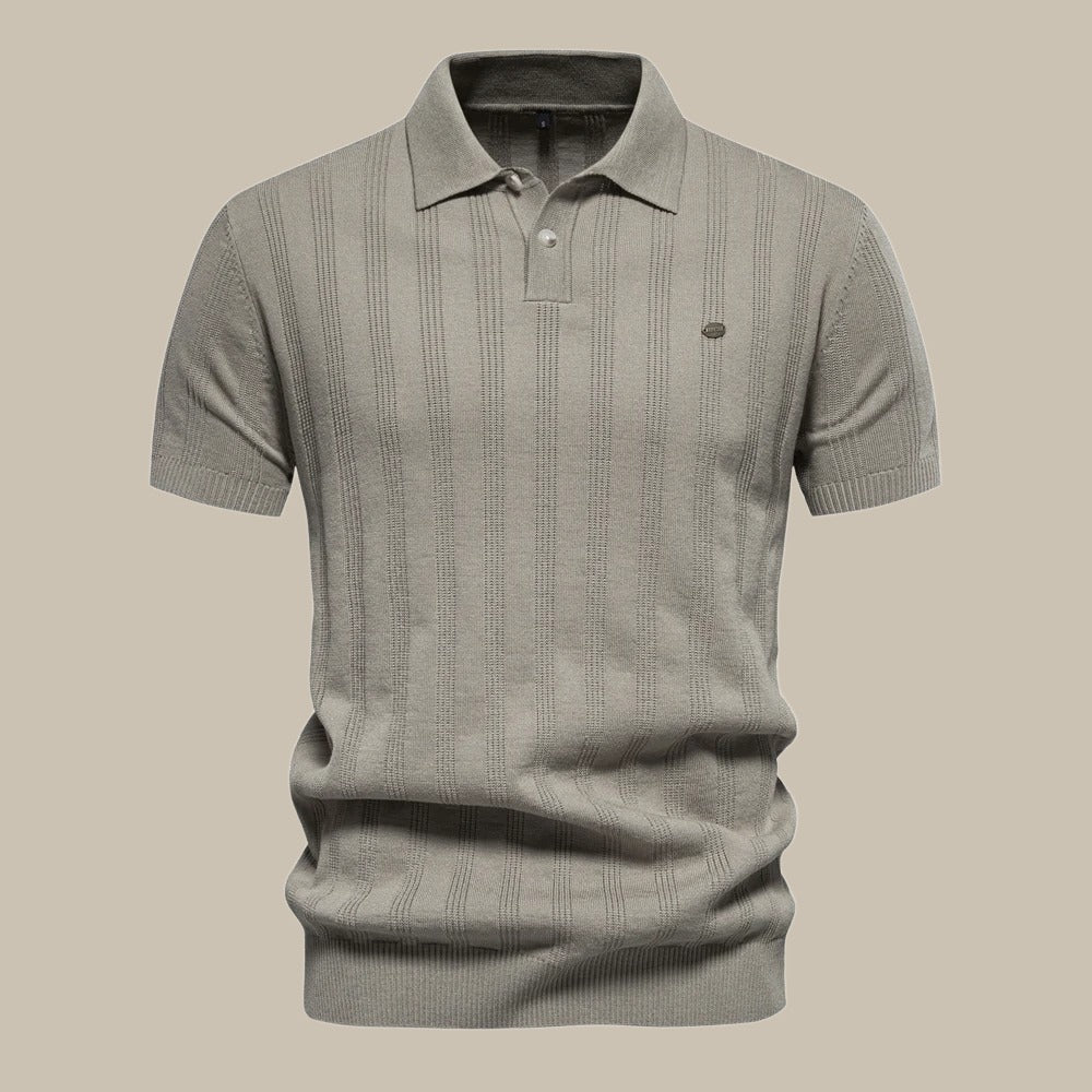 Polo ajustado para hombre
