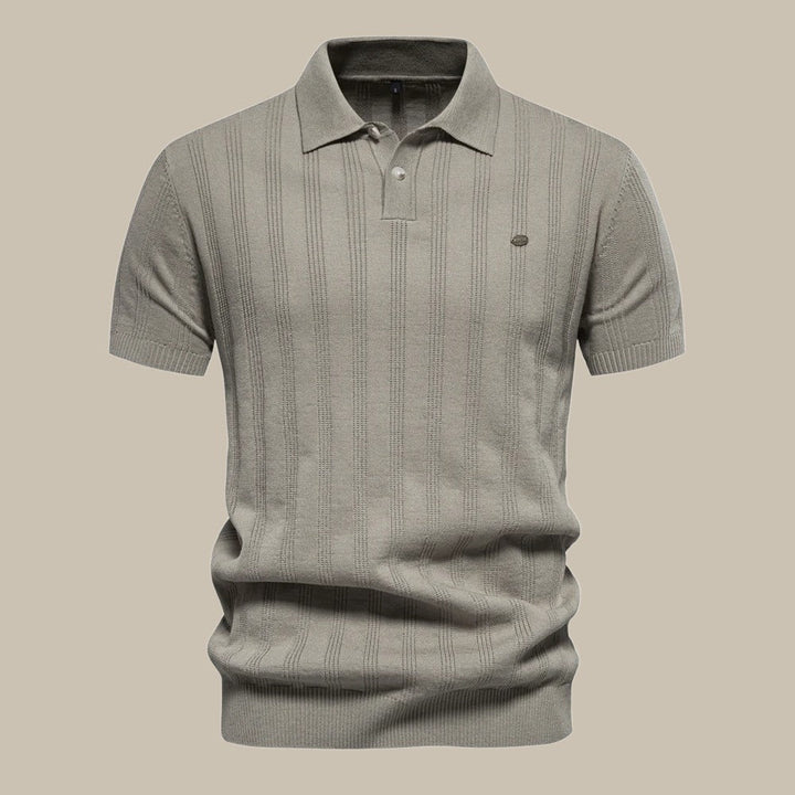Polo ajustado para hombre